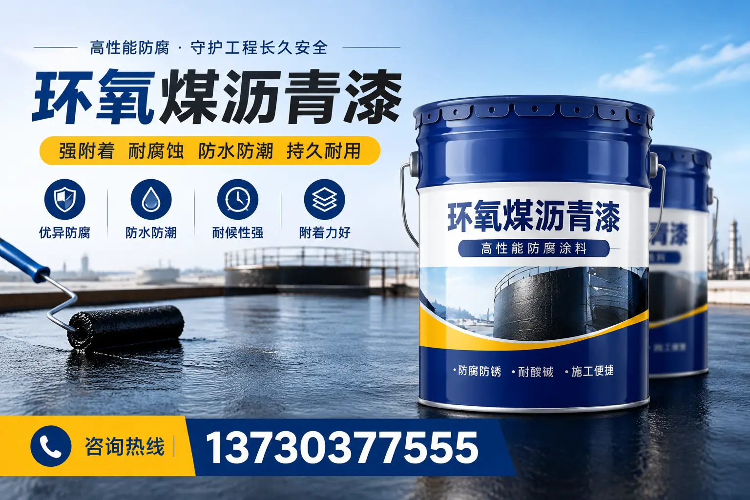 如何判断环氧煤沥青漆的质量?黄南消费者指南